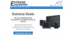 Desktop Screenshot of extremeliquidation.com