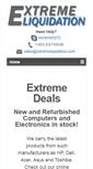 Mobile Screenshot of extremeliquidation.com